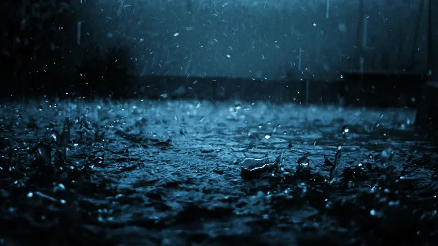 High-quality wallpaper of sad rain for Windows 11