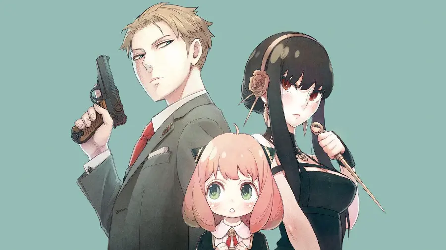 Download anime family photo of the spy
