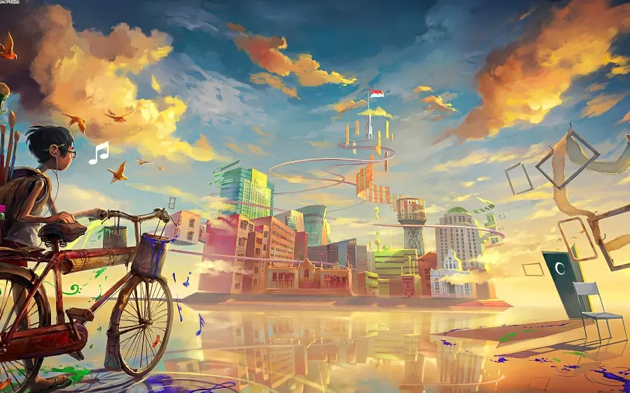 Beautiful and fantasy wallpaper for gamers in high quality