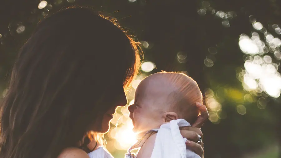 The most beautiful mother and child poster with HD quality for printing 