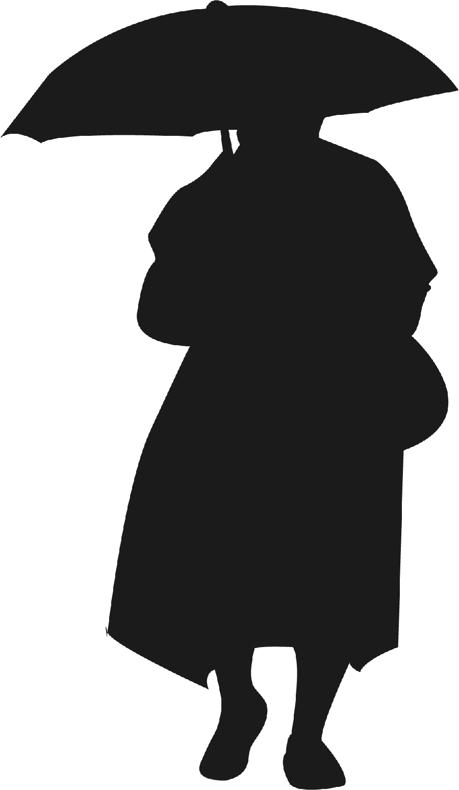 Download photo of girl in the rain png