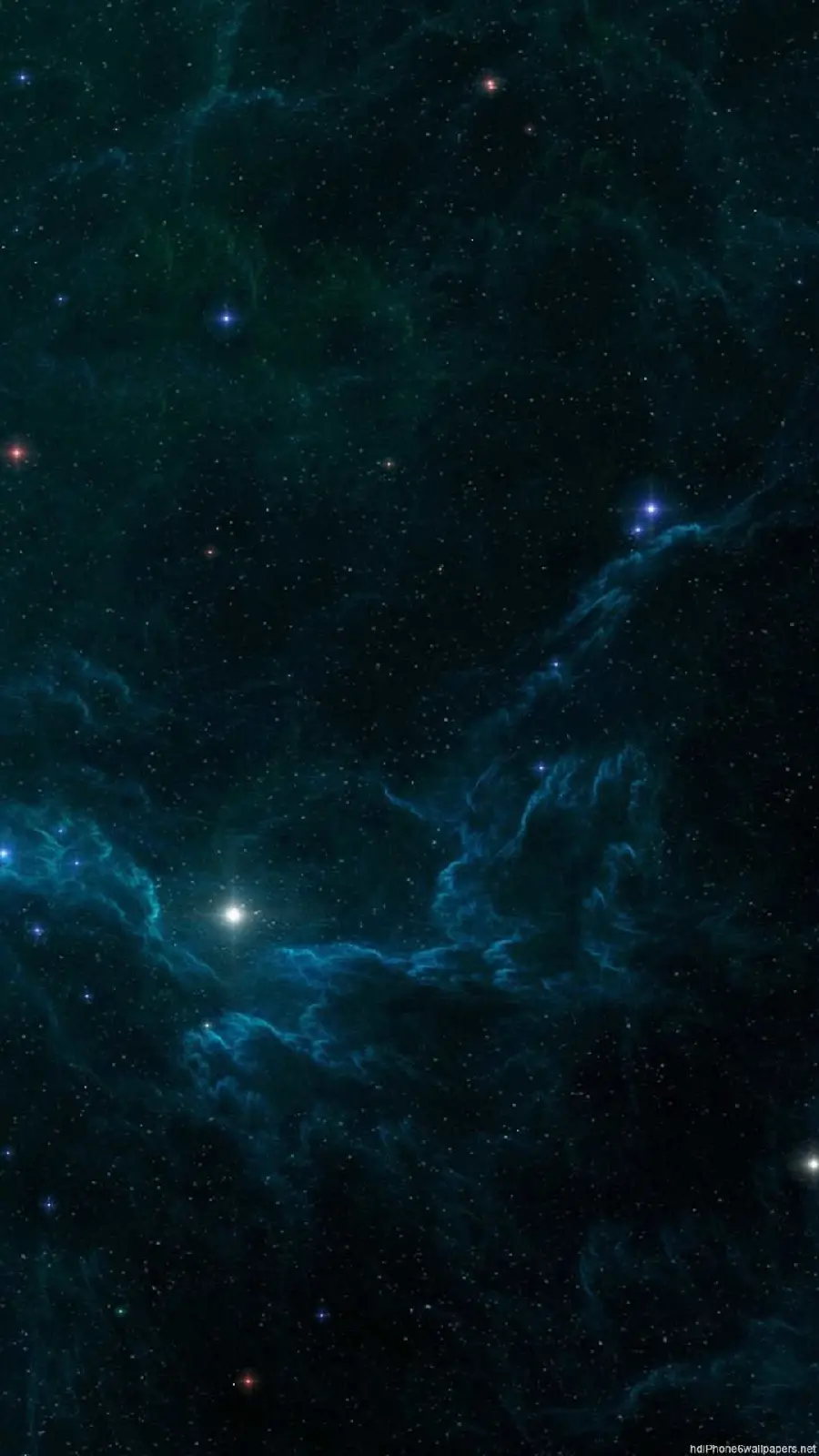 Download new and enchanted photo of a dark sky with multi-colored stars in high quality