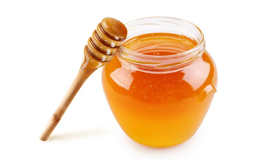 Beautiful wallpaper with a beautiful honey container image for Windows 11
