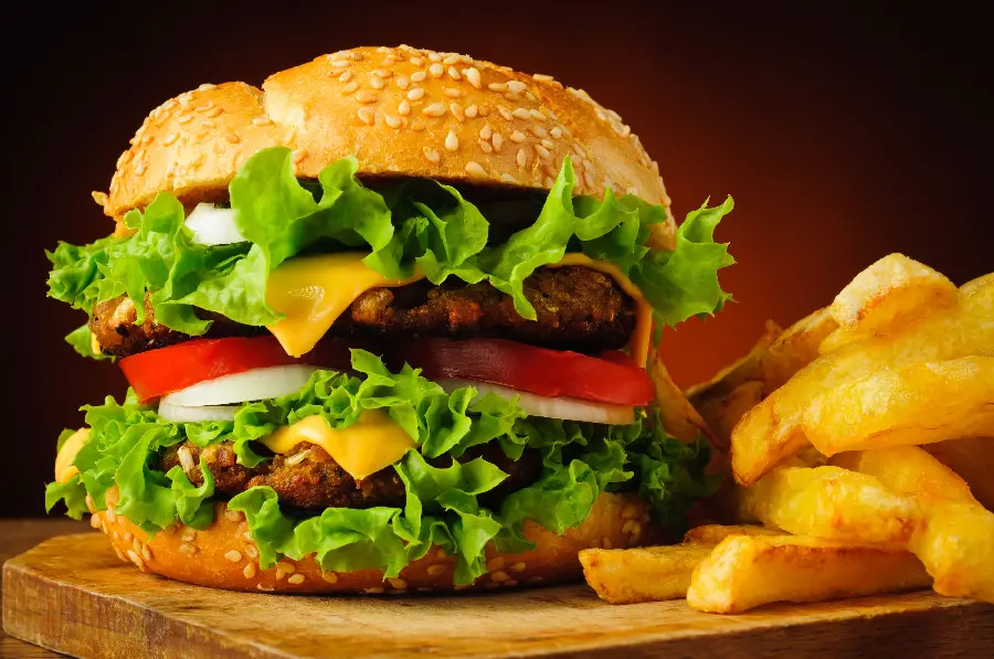 Most Popular Delicious Hamburger Wallpaper for Windows 10 and 11