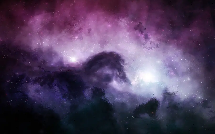 A rare fantasy image of the Horsehead Nebula in a dusty space