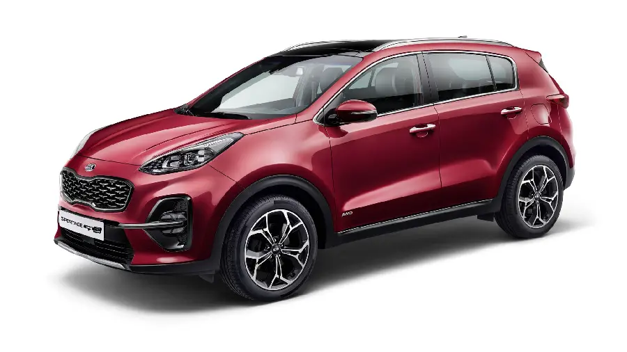 The most beautiful cherry Kia Sportage wallpaper for Windows