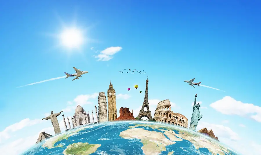 Download world tourism tour design image for advertising poster