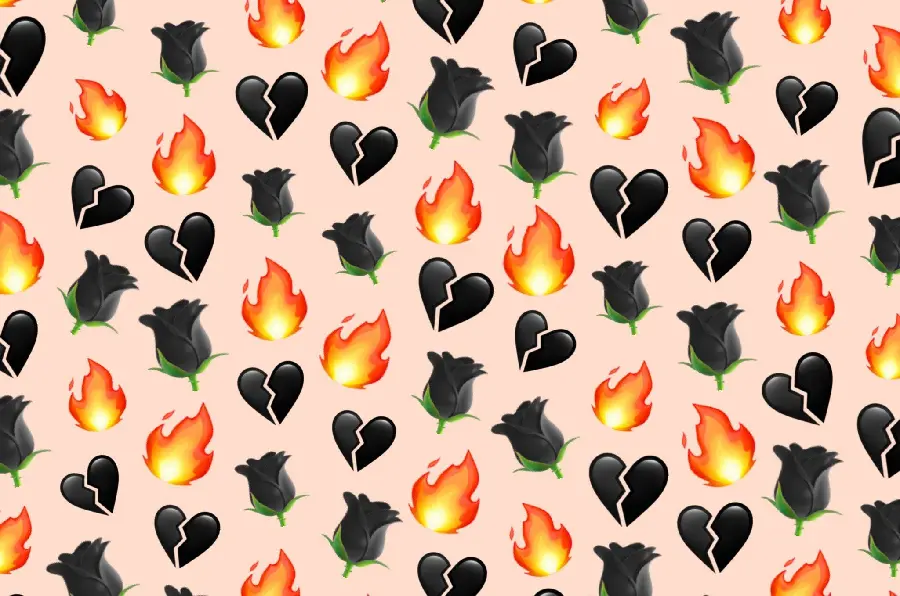 The hottest emoji wallpaper with sad and heartbroken theme in 8k quality
