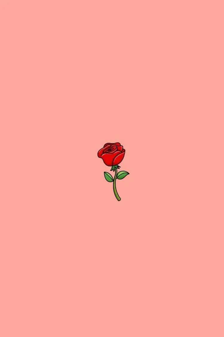 Download Samsung Phone Background with Red Rose Design