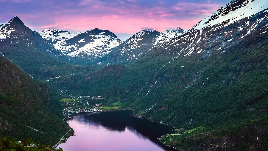 Nature wallpaper with purple theme and amazing 8k quality