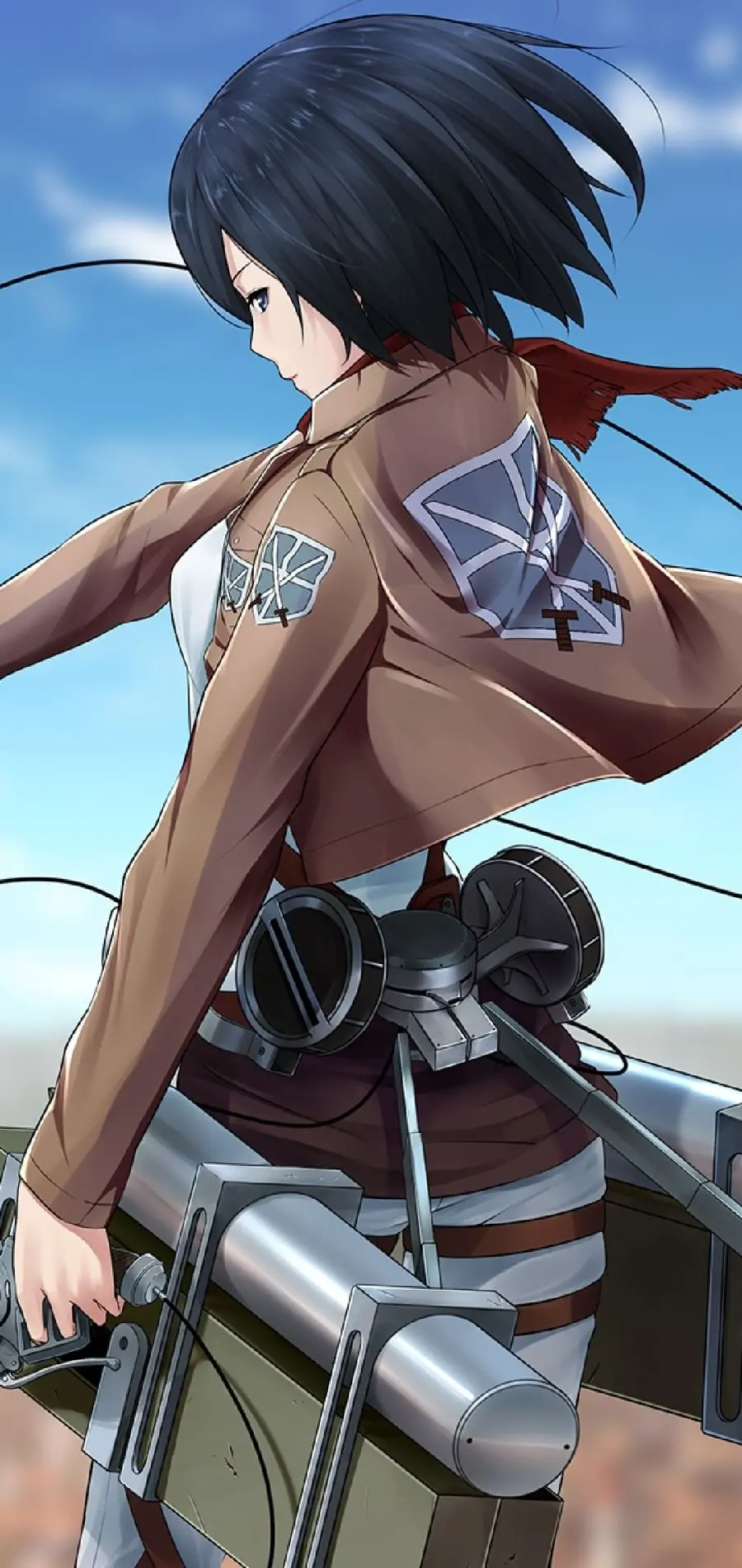 The most downloaded Mikasa Ackerman wallpaper for iPhone 2022