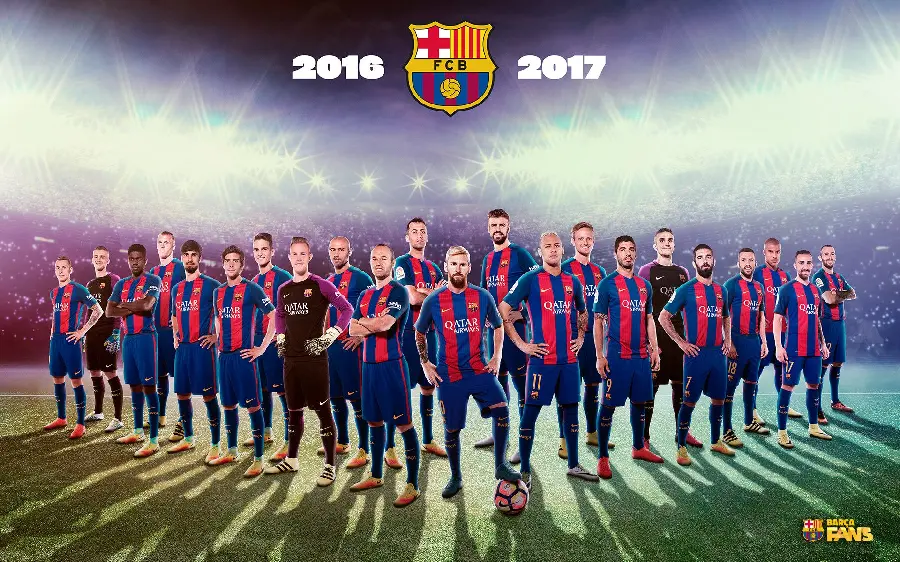 Awesome photo Famous Barcelona fans in very good quality