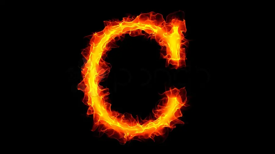 Stylish and luxurious profile picture of the letter c for Telegram and WhatsApp 