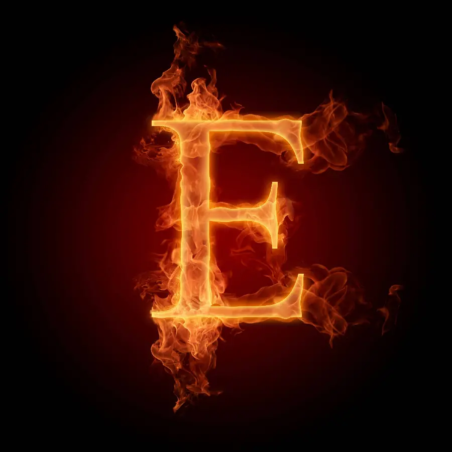 The most luxurious English E background for phone with 8k quality 