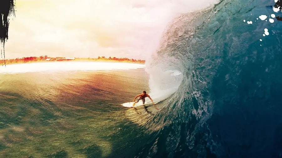 Exciting surfing wallpaper 