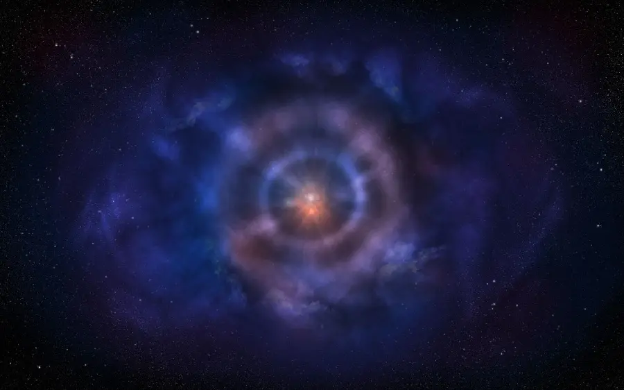 Download a blurry photo of the famous and luminous nebula for Windows 11