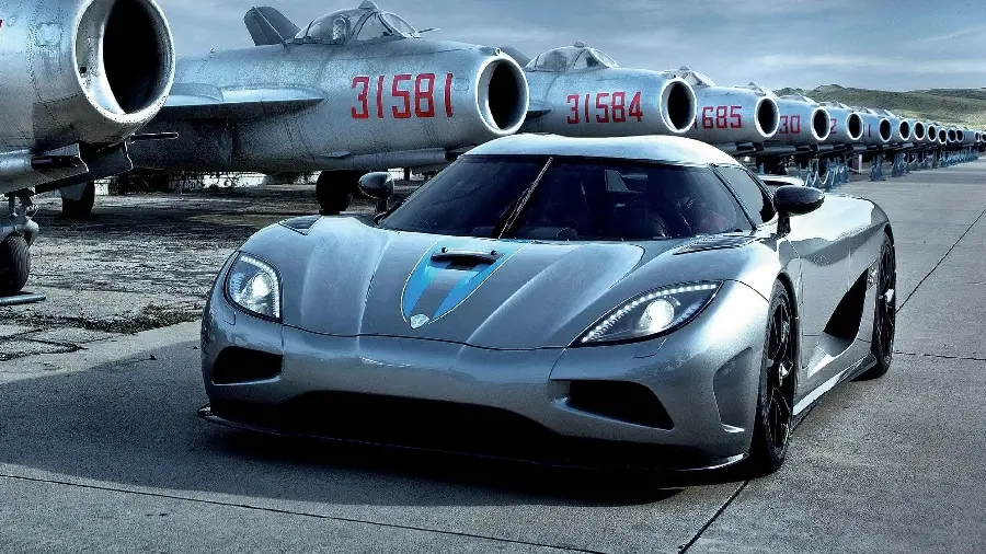 The most stylish background of a beautiful and fast car 2022