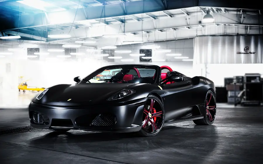 The latest background Black Ferrari in Full HD quality for laptops and computers