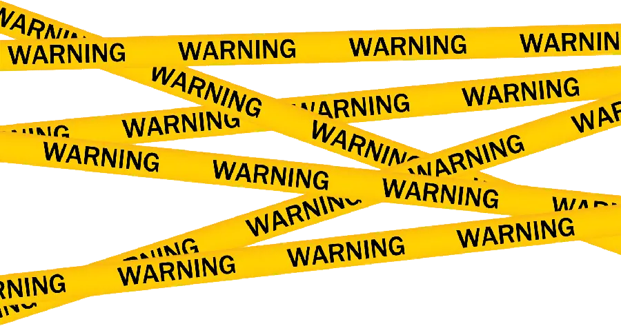 Cool hazard warning wallpaper with exceptional graphics for Samsung 