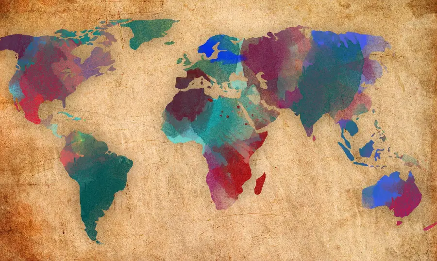 Download World Atlas Wallpaper for Windows 11