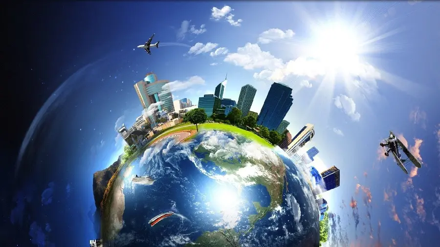 Download world tourism tour stock image for Photoshop background