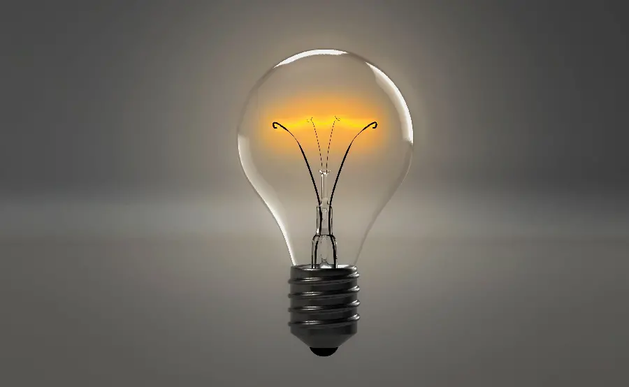 Popular digital photo of a bright lamp for Instagram