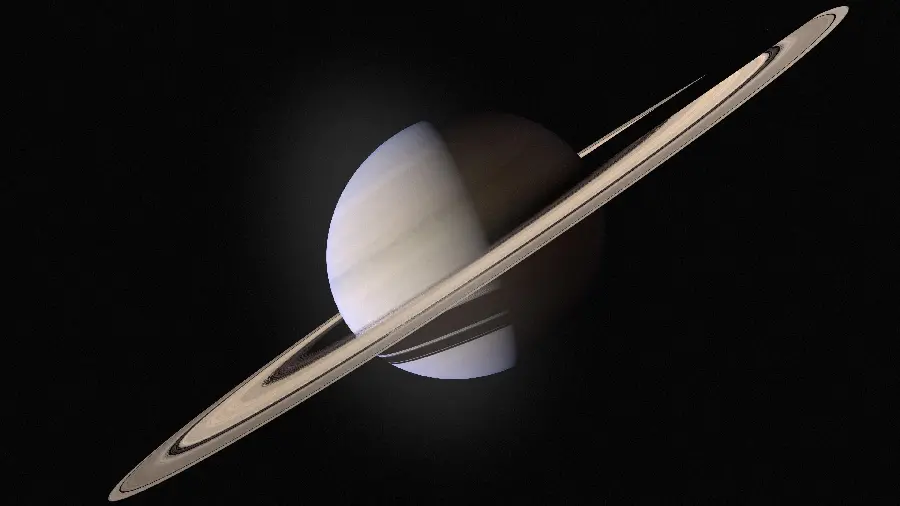 New and high-quality wallpaper of the planet Saturn suitable for computer 