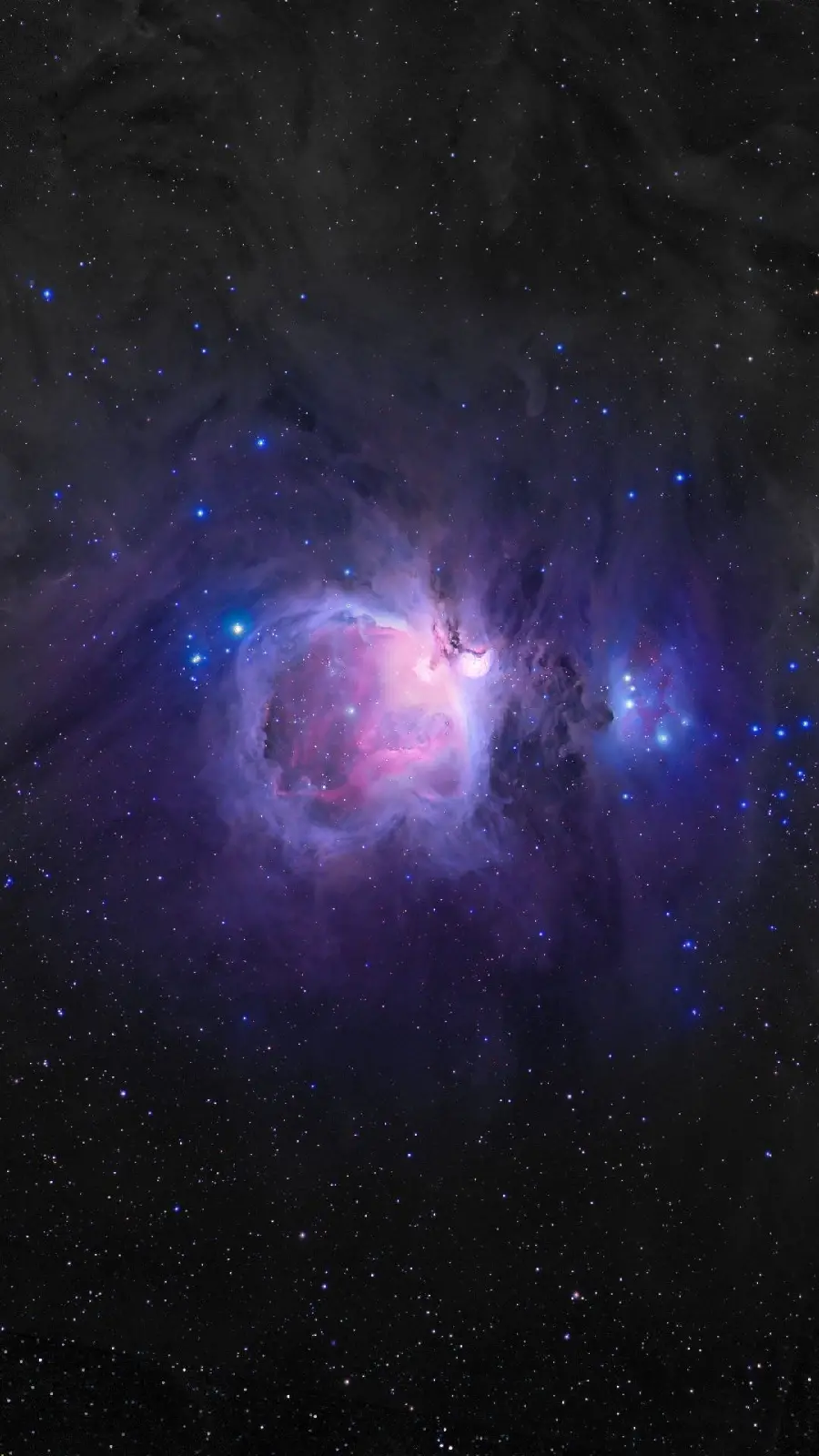 Nebula profile picture Purple and beautiful for WhatsApp