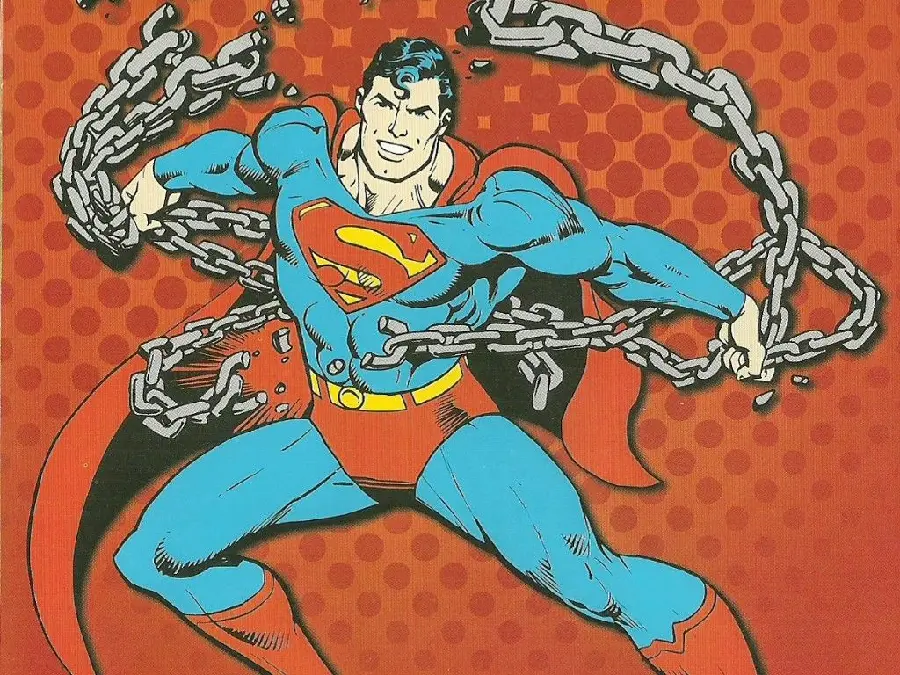 Superman's special and amazing chain view for profile 