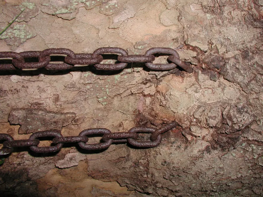 Mysterious and Strange Broken Chain Wallpaper for Desktop