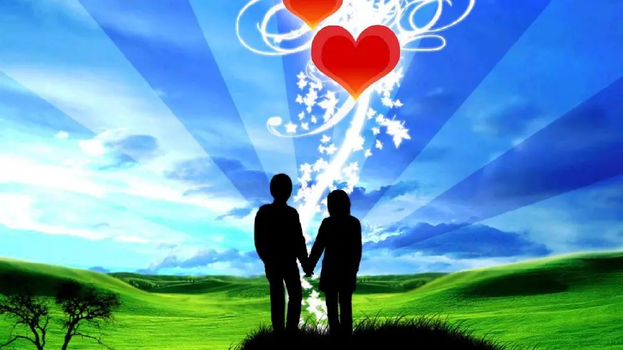 8k quality romantic digital background for desktop 