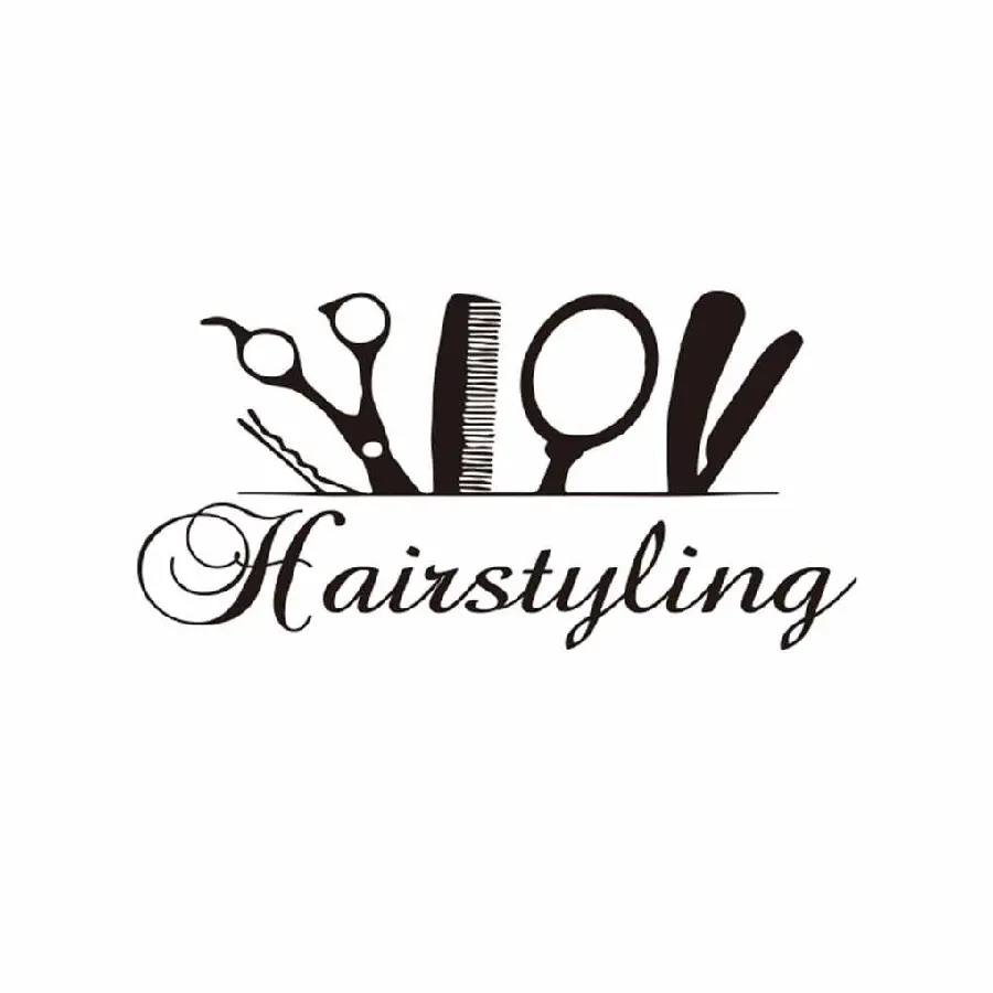 Simple and stylish image for a high-quality hairdresser's page
