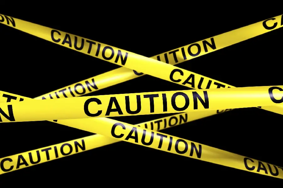 Danger profile photo with English caption for Instagram posts and stories 
