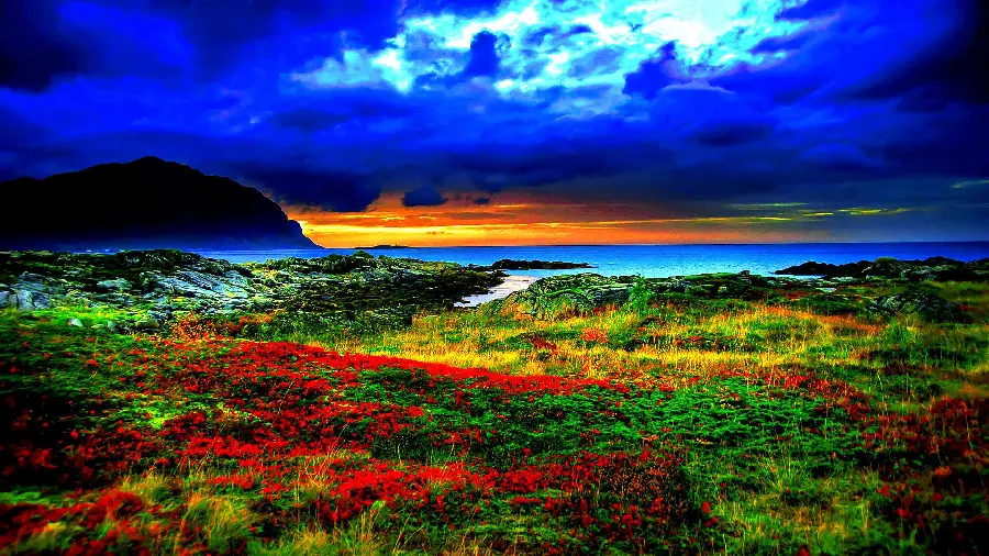 The most beautiful view of nature in very good quality for laptop and computer backgrounds 