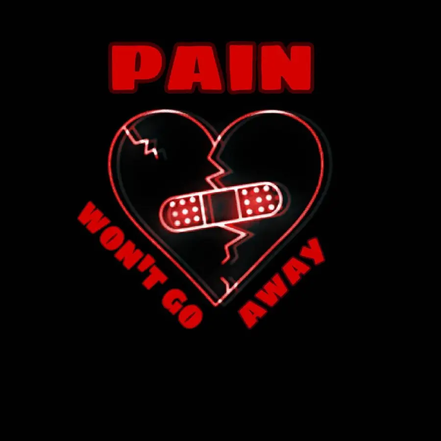 Download painful profile picture with broken and scarred heart emoji with special quality