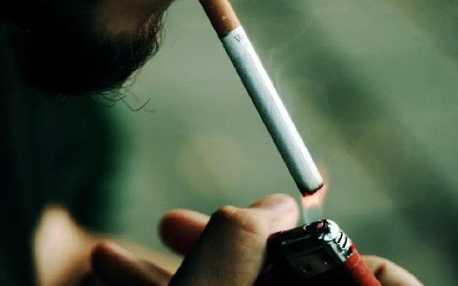 Cool cigarette lighting background with high quality for mobile 