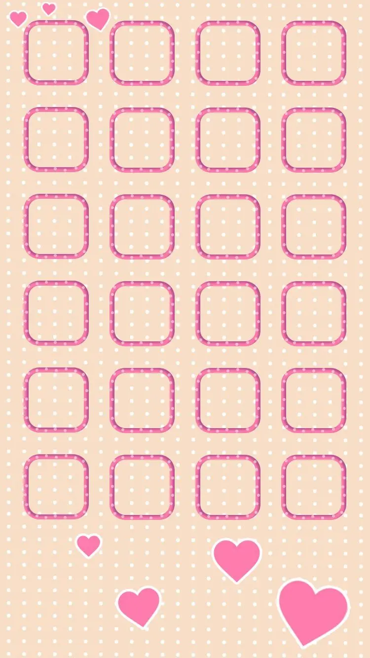 The most popular girly wallpaper with cream and pink theme for Samsung