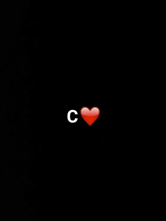 New romantic wallpaper with the English letter c for Samsung 