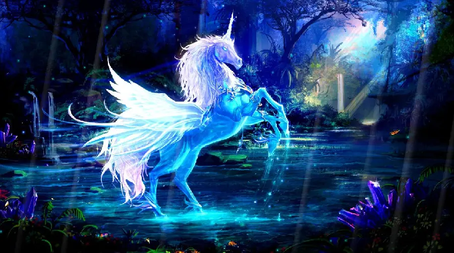 Most Magical Wallpaper of a Sparkling Unicorn