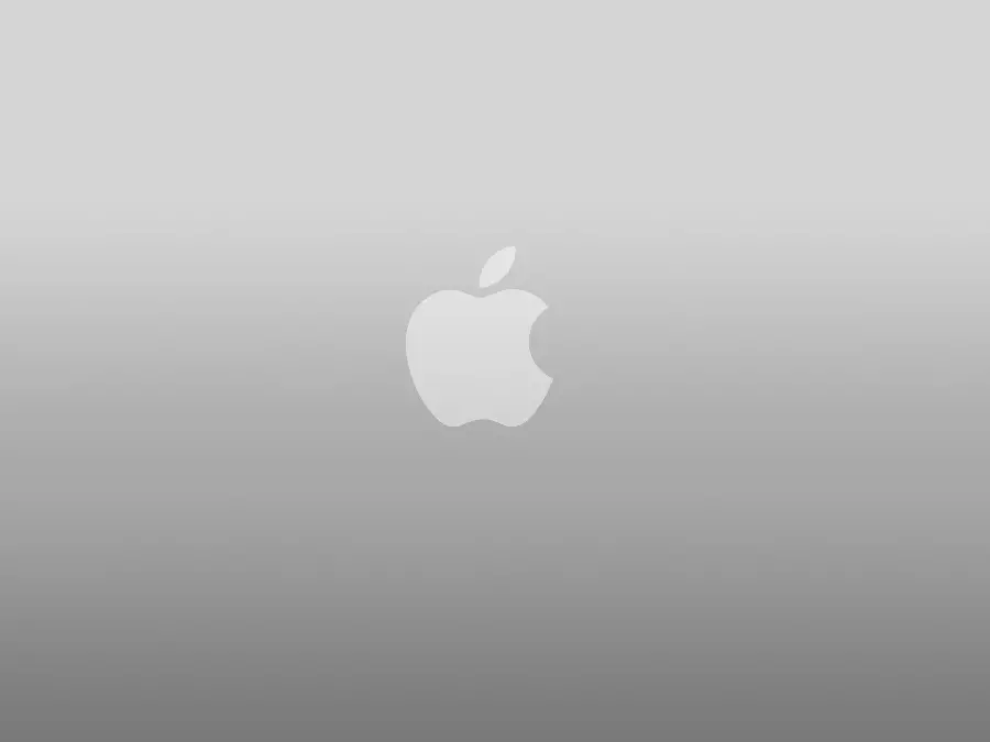 APPLE company bitten apple background on a gray background with high quality special Mobile