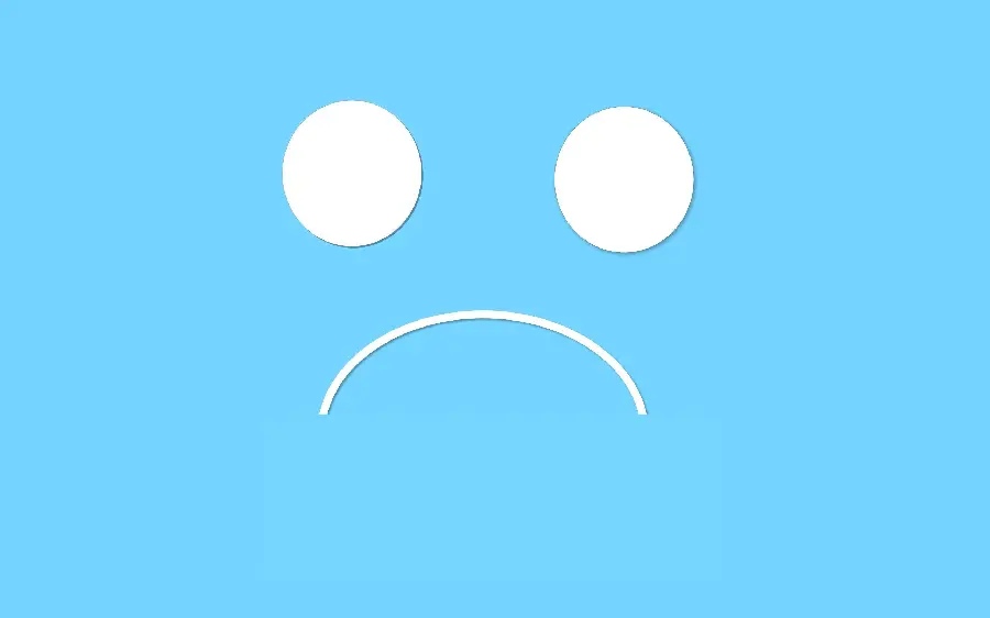 High quality blue and sad emoji wallpaper