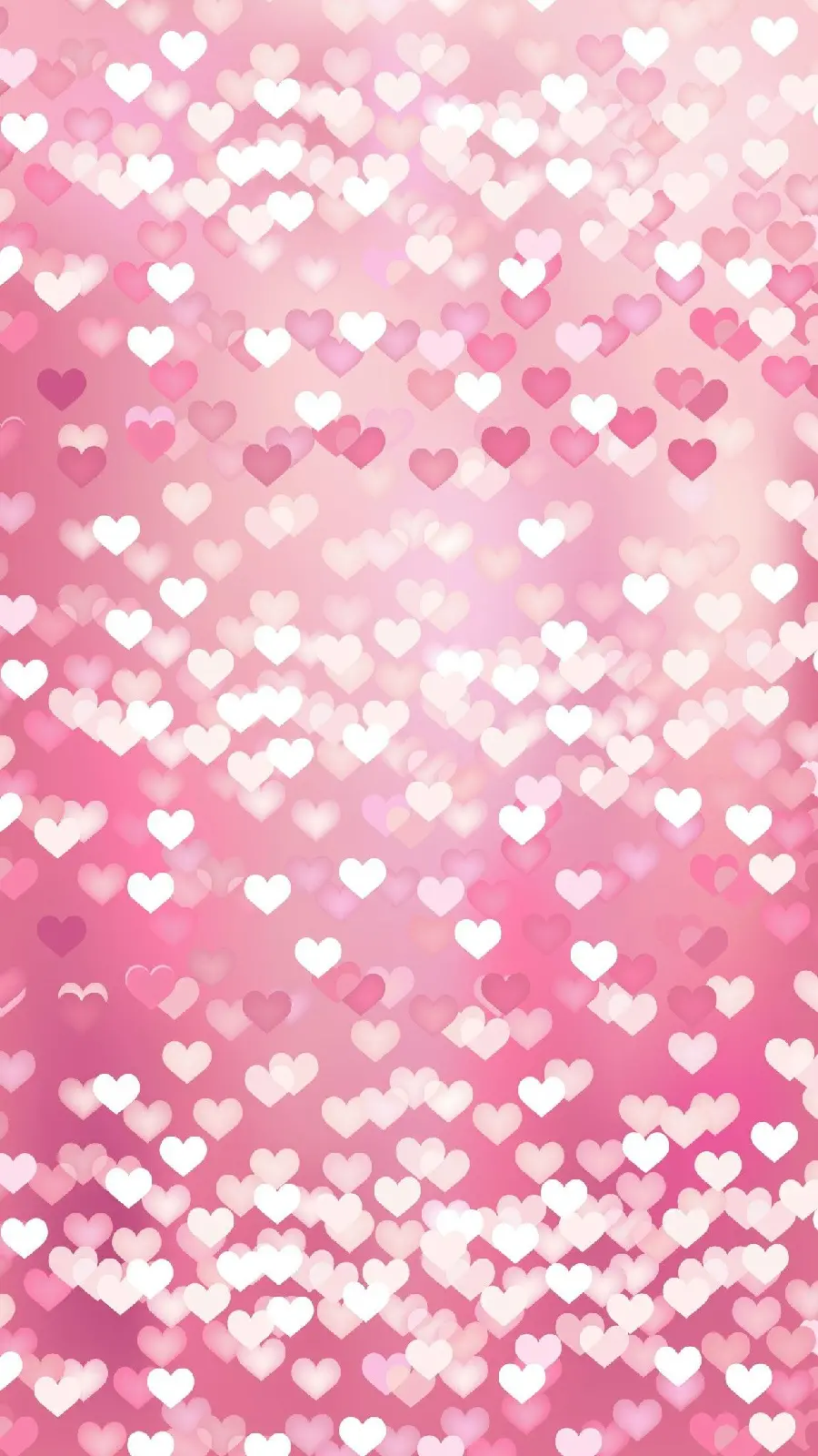 Girly heart background with amazing details with a pink and white theme