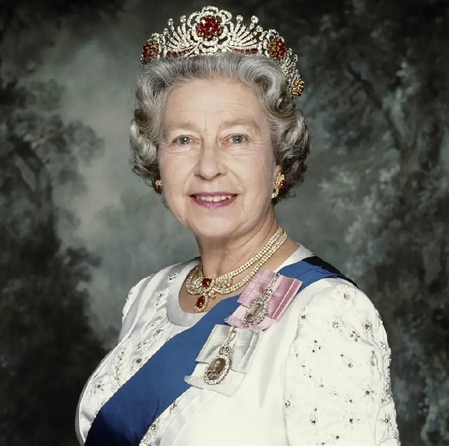 High quality image of the 60th birthday of the late Queen of England 