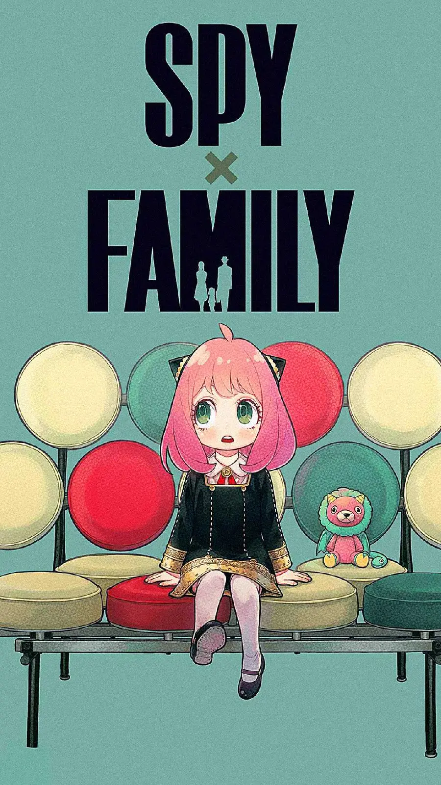 Photo of the poster of Anya in the anime X-Family of Spy 