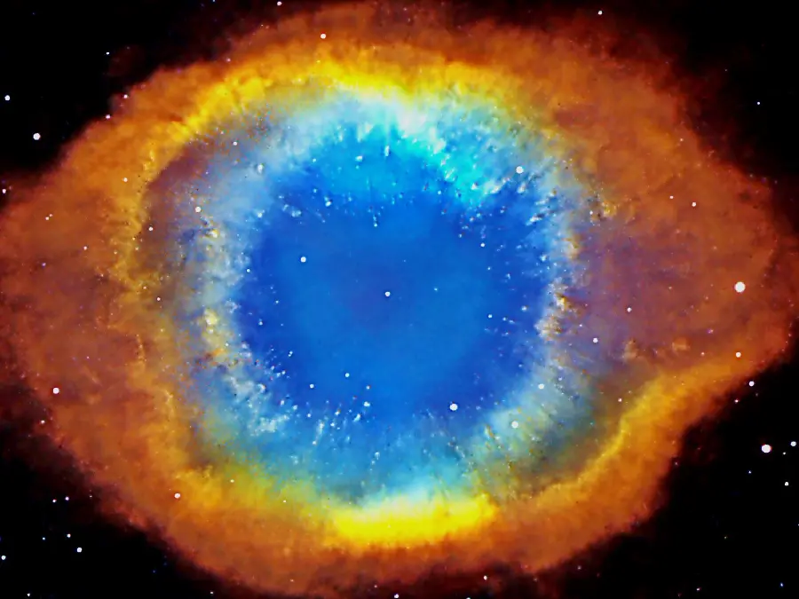 The most viewed profile picture of the Eye of God Nebula in special 8k quality 