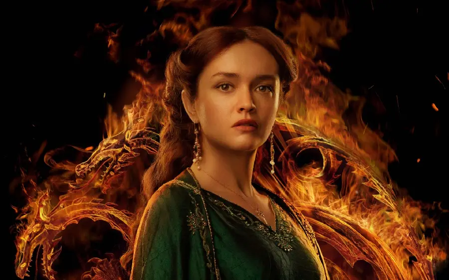 Olivia Cooke as Alicent Hightower in House Of Dragon