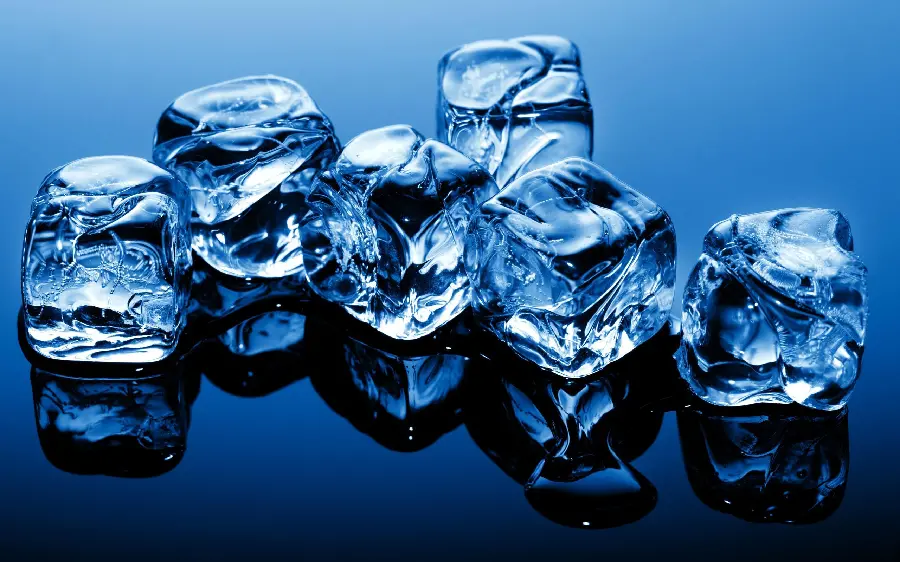 Admirable background of shaved ice crystals in special quality for computer