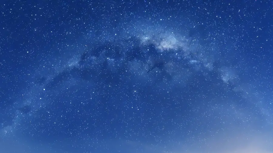 Download the attractive starry sky wallpaper in deep blue
