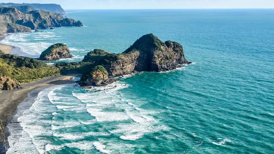 New Background of the Seashore in New Zealand with High Quality 