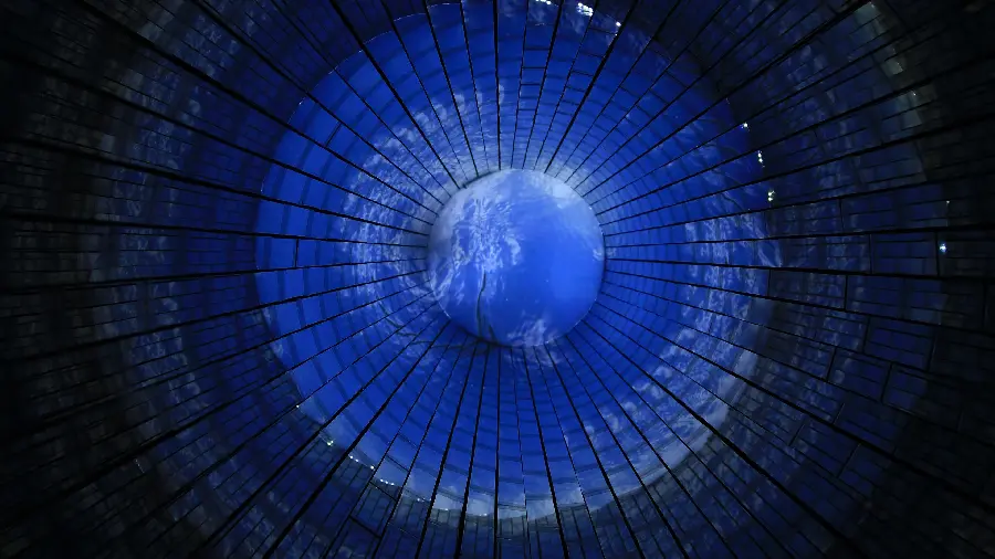New and Cool Blue Wallpaper Suitable for Laptops and Computers